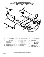 Предварительный просмотр 9 страницы Whirlpool GW395LEPB03 Parts List