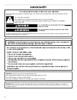 Preview for 2 page of Whirlpool GW397LXUQ - 30" Slide-In Gas Range Installation Instructions Manual