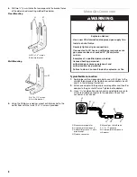 Preview for 8 page of Whirlpool  GW397LXUS Installation Instructions Manual