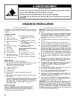 Preview for 20 page of Whirlpool  GW397LXUS Installation Instructions Manual