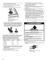 Preview for 32 page of Whirlpool  GW397LXUS Installation Instructions Manual