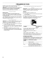 Preview for 30 page of Whirlpool  GW399LXUQ Use & Care Manual