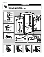 Предварительный просмотр 10 страницы Whirlpool GX2FHDXVD - 22 cu. Ft. Refrigerator User Instructions