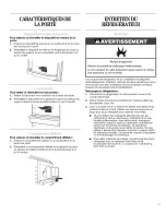 Предварительный просмотр 41 страницы Whirlpool GX5FHDXTB00 Use & Care Manual