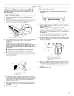 Preview for 11 page of Whirlpool GX5FHDXTQ01 User Instructions