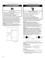 Preview for 22 page of Whirlpool GX5FHDXTQ01 User Instructions