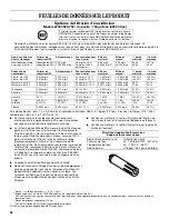 Preview for 38 page of Whirlpool GX5FHDXVA - 24.8 cu. Ft. Bottom Mount Refrigerator User Instructions