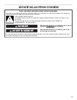 Preview for 15 page of Whirlpool  GXI6536DXS Installation Instructions And Use & Care Manual