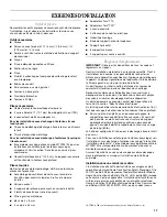 Preview for 17 page of Whirlpool  GXI6536DXS Installation Instructions And Use & Care Manual