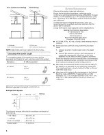 Предварительный просмотр 6 страницы Whirlpool GXI6536DXS0 Installation Instructions And Use & Care Manual