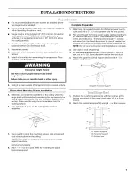 Предварительный просмотр 7 страницы Whirlpool GXI6536DXS0 Installation Instructions And Use & Care Manual