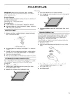 Предварительный просмотр 11 страницы Whirlpool GXI6536DXS0 Installation Instructions And Use & Care Manual