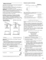 Предварительный просмотр 19 страницы Whirlpool GXI6536DXS0 Installation Instructions And Use & Care Manual