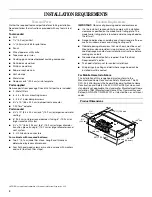 Предварительный просмотр 4 страницы Whirlpool GXU7130DXB Installation Instructions And Use And Care Manual