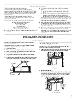 Предварительный просмотр 7 страницы Whirlpool GXU7130DXB Installation Instructions And Use And Care Manual