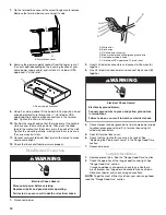 Предварительный просмотр 10 страницы Whirlpool GXU7130DXB Installation Instructions And Use And Care Manual