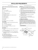 Предварительный просмотр 4 страницы Whirlpool GXU7130DXB1 Use & Care Manual