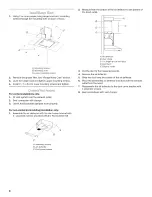 Предварительный просмотр 8 страницы Whirlpool GXW6530DXS0 Installation Instructions And Use & Care Manual