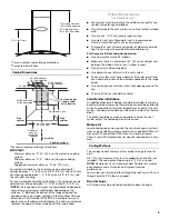 Предварительный просмотр 5 страницы Whirlpool  GXW6536DXS Installation Instructions And Use & Care Manual