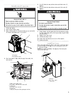 Предварительный просмотр 9 страницы Whirlpool  GXW6536DXS Installation Instructions And Use & Care Manual