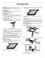 Предварительный просмотр 11 страницы Whirlpool  GXW6536DXS Installation Instructions And Use & Care Manual