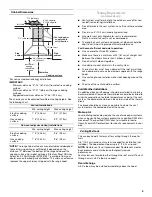 Preview for 5 page of Whirlpool  GXW7330DXS Installation Instructions And Use & Care Manual