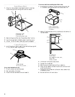 Preview for 8 page of Whirlpool  GXW7330DXS Installation Instructions And Use & Care Manual