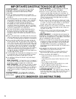 Preview for 16 page of Whirlpool  GXW7330DXS Installation Instructions And Use & Care Manual