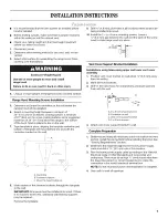 Предварительный просмотр 7 страницы Whirlpool GXW7330DXS0 Use & Care Manual