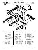 Preview for 1 page of Whirlpool GY396LXP Parts Manual