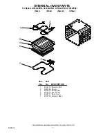 Предварительный просмотр 7 страницы Whirlpool GY396LXPB01 Parts Manual