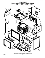 Preview for 3 page of Whirlpool GY396LXPB02 Parts List