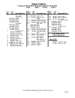 Preview for 4 page of Whirlpool GY396LXPB02 Parts List