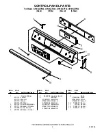 Preview for 2 page of Whirlpool GY398LXPB02 Parts List