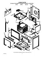 Preview for 3 page of Whirlpool GY398LXPB02 Parts List