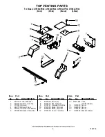 Preview for 8 page of Whirlpool GY398LXPB02 Parts List