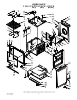 Preview for 3 page of Whirlpool GY398LXPB04 Parts Manual