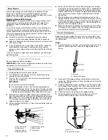 Preview for 4 page of Whirlpool  GZ25FSRXYY Refrigerator Use & Care Manual