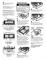 Предварительный просмотр 5 страницы Whirlpool GZ5730 Series Installation Instructions And Use And Care Manual