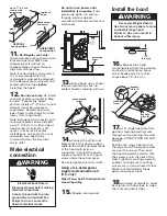 Предварительный просмотр 6 страницы Whirlpool GZ5730 Series Installation Instructions And Use And Care Manual