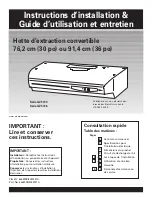 Предварительный просмотр 11 страницы Whirlpool GZ5730 Series Installation Instructions And Use And Care Manual