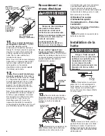 Предварительный просмотр 16 страницы Whirlpool GZ5730 Series Installation Instructions And Use And Care Manual