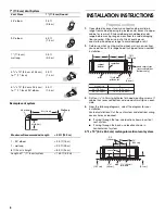 Предварительный просмотр 6 страницы Whirlpool GZ5730XR Series Installation Instructions And Use And Care Manual