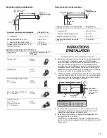 Предварительный просмотр 17 страницы Whirlpool GZ5730XR Series Installation Instructions And Use And Care Manual