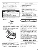 Предварительный просмотр 21 страницы Whirlpool GZ5730XR Series Installation Instructions And Use And Care Manual