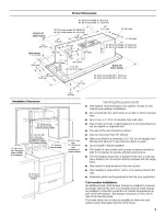 Предварительный просмотр 5 страницы Whirlpool GZ7730XGS1 Installation Instructions And Use & Care Manual