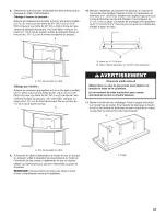 Предварительный просмотр 27 страницы Whirlpool GZ7730XGS1 Installation Instructions And Use & Care Manual