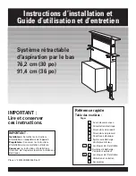 Preview for 15 page of Whirlpool GZ7930XGS0 Installation Instructions And Use And Care Manual