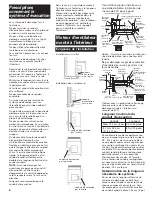 Preview for 20 page of Whirlpool GZ7930XGS0 Installation Instructions And Use And Care Manual