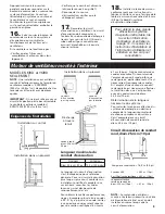 Preview for 23 page of Whirlpool GZ7930XGS0 Installation Instructions And Use And Care Manual